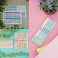 5 Piece Pastel Highlighter Set + 5 Black Gel Pens + Planner Sticker Pack - GirlGottaChange